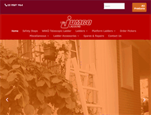 Tablet Screenshot of littlejumboladders.com.au